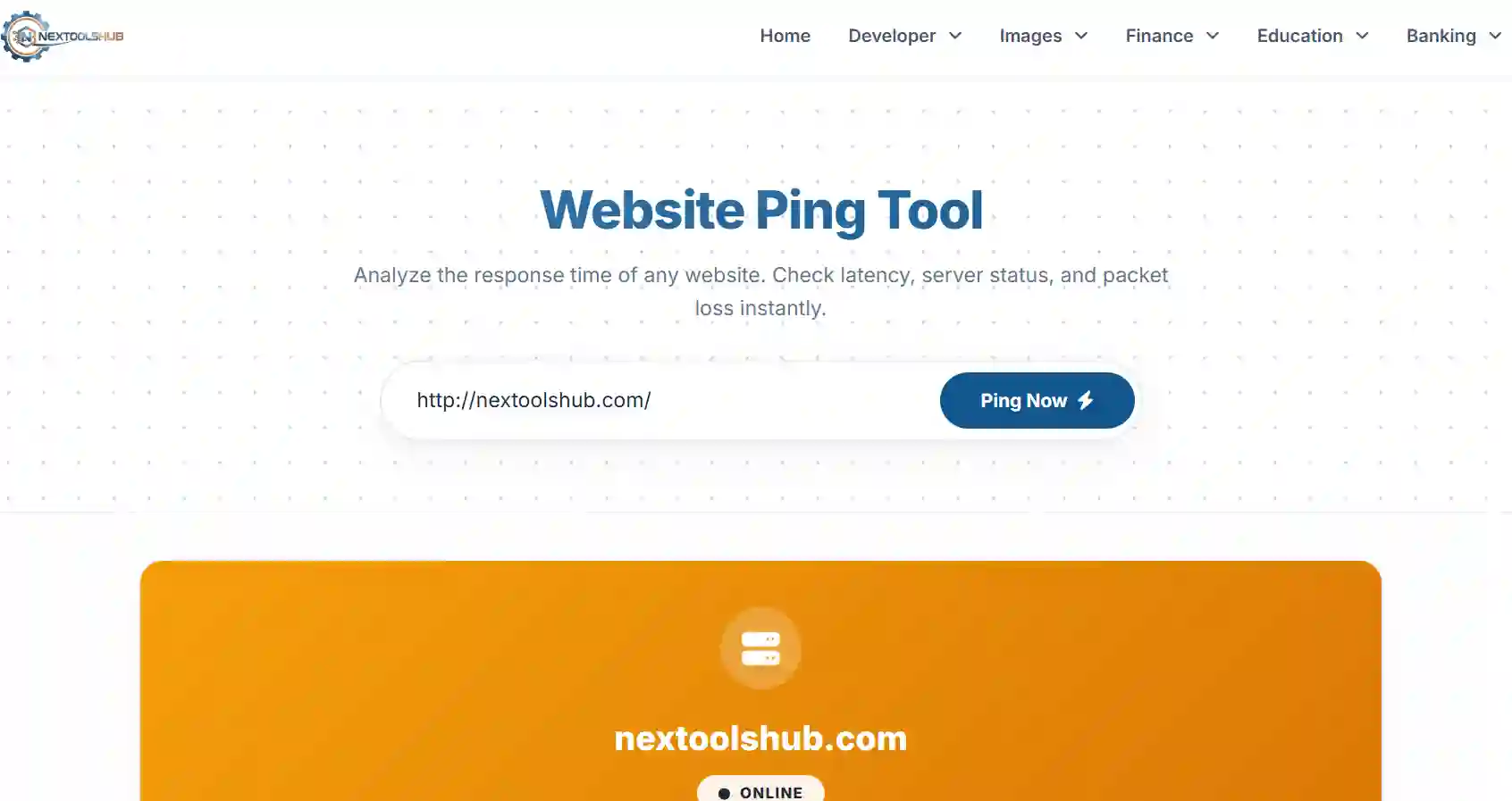 Ping Latency and Network Speed